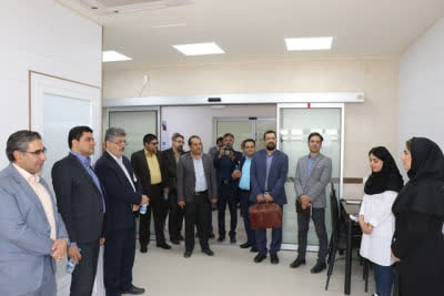 بازدید هیئت رئیسه دانشگاه علوم پزشکی و خدمات بهداشتی درمانی شهید صدوقی یزد از پارک علم و فناوری یزد